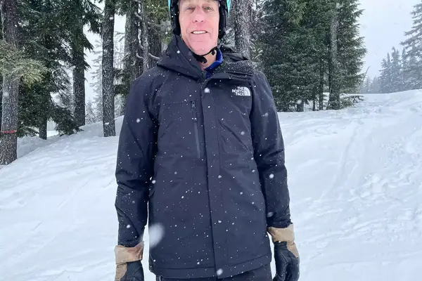 Person Wearing The North Face Men