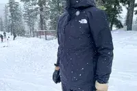 Person Wearing The North Face Men