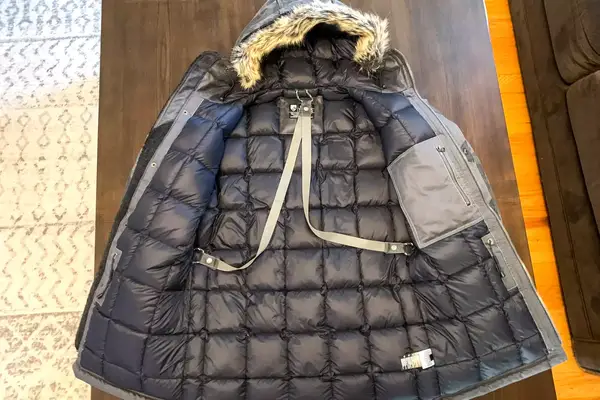 The inside of the Kuhl Men