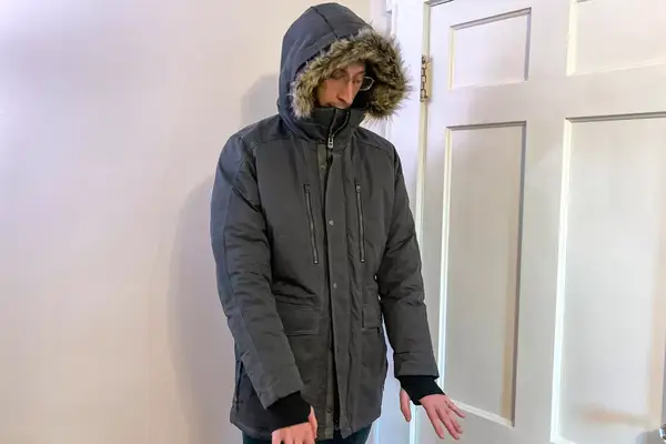 A person wears the Kuhl Men