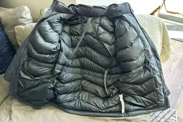 The inside of the L.L. Bean Men