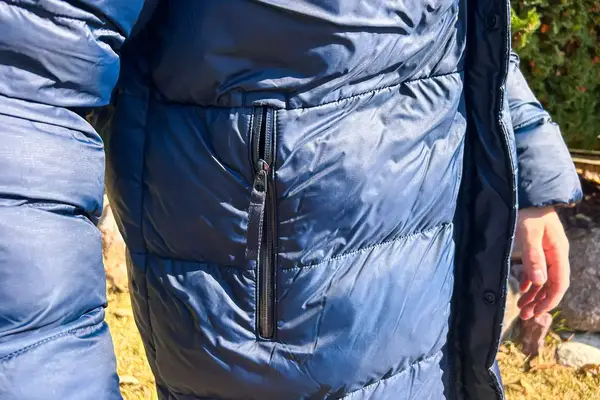 The zippered pocket on the Helly Hansen Men