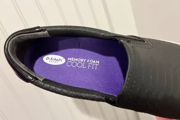 Nine West Kuna 9x9 Pointy Toe Pumps inside of the shoe box with the wrapping