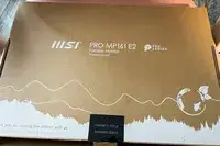 Packaged MSI Pro MP161 E2 Portable Monitor.