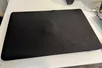 Clothed covering MSI Pro MP161 E2 Portable Monitor.