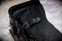 The straps on the Monos Aluminum Trunk