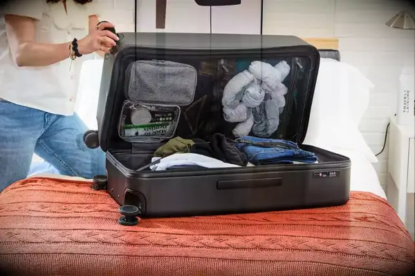 Herschel Heritage Trunk packed full