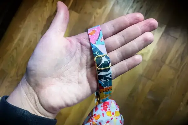 The adjustable strap on the La Blanca Island Goddess Lingerie One-Piece Swimsuit