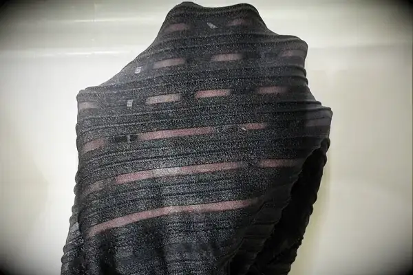 The see-through fabric details on the La Blanca Island Goddess Lingerie One-Piece Swimsuit