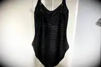 The back of the La Blanca Island Goddess Lingerie One-Piece Swimsuit