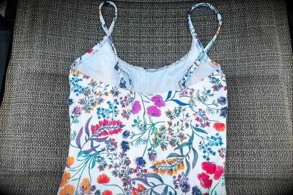 The back of the Andie The Amalfi swimsuit