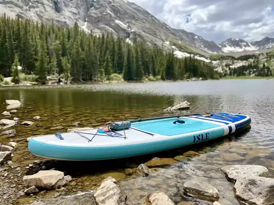 The ROC 10’ Explorer and parts on grass