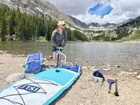 The ROC 10’ Explorer parts on a wooden surface