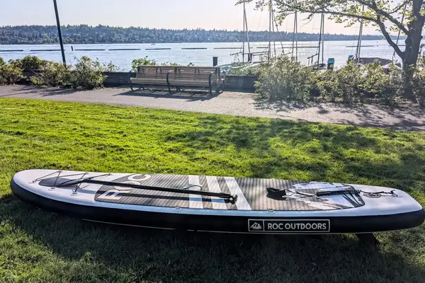 Pelican Inflatable Loungeboard with Paddle