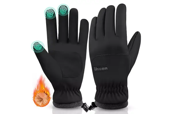 Amazon ihuan Waterproof Windproof Winter Gloves