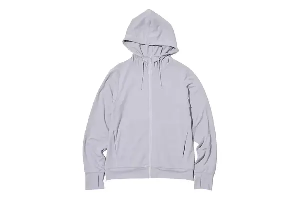 UNIQLO AIRism Mesh UV Protection Full-Zip Hoodie