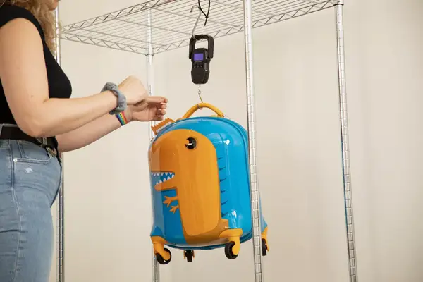 person weighing Rockland Jr. Kids