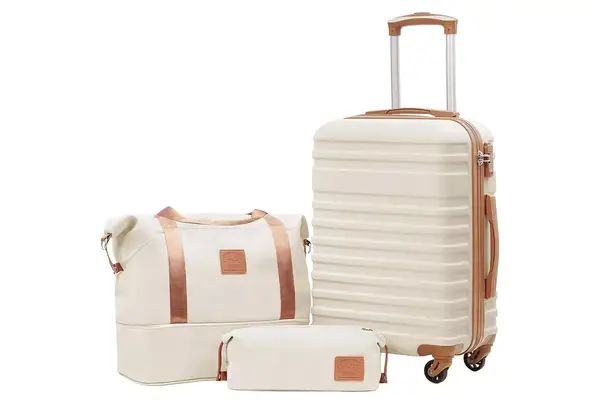 Amazon Coolife Suitcase Set 3 Piece Luggage Set