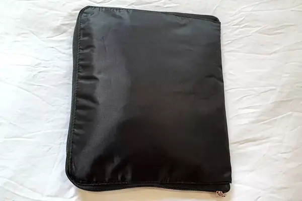A Paravel Fold-Up Bag folded up