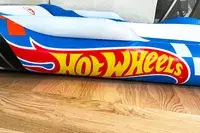 A side view of the Funboy Kids Sleepover Air Mattress