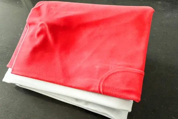 The folded Sleepah Inflatable Toddler Travel Bed 