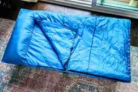 An overhead view of the Regalo My Cot Deluxe Portable Toddler Bed with Sleeping Bag