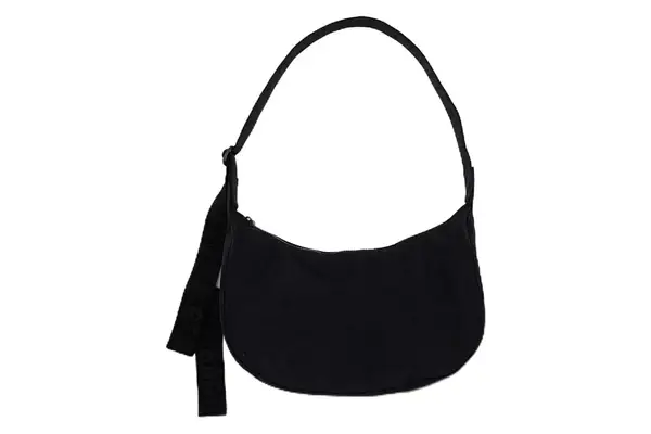 Medium Nylon Crescent Bag