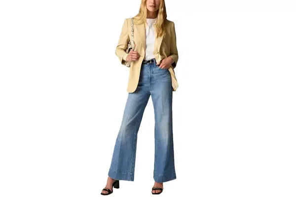 Denim trouser in Chambray Blue wash