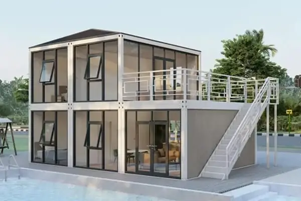 Amazon One-Off: Tiny Home (2 Bedrooms, Floor-to-ceiling Windows, and a Spacious Rooftop Deck) tout