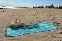 Mark and Graham Cabana Stripe Lightweight Turkish Towel