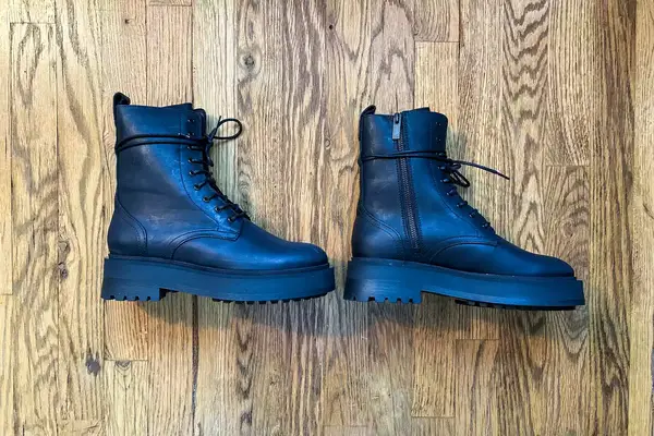 A side view of a pair of Thursday Boot Co. Quest Boots