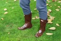 A person wears Hunter Women