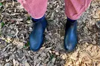 A front view of the Vivaia Regina Pro Square-Toe Water-Repellent Heeled Boots