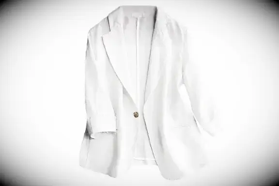 IDEALSANXUN Linen Blazer
