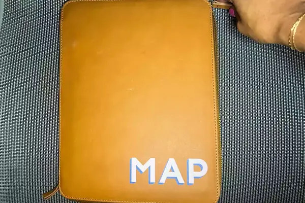 Mark & Graham Essential Tech Folio With Custom Monogram