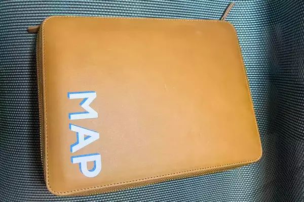 Mark & Graham Essential Tech Folio With Custom Monogram