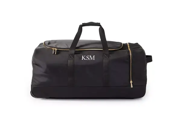 Mark & Graham Terminal 1 Checked Rolling Duffle Bag