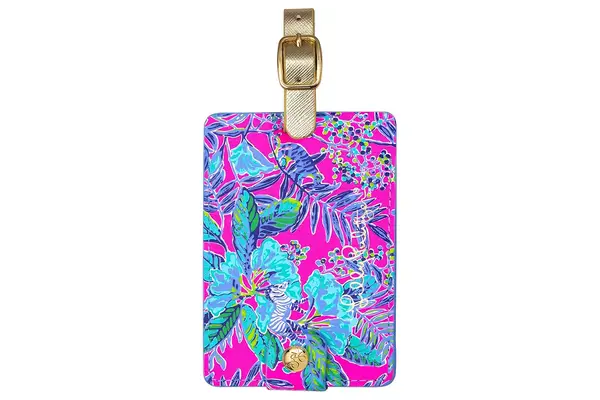 Lilly Pulitzer Leatherette Luggage Tag