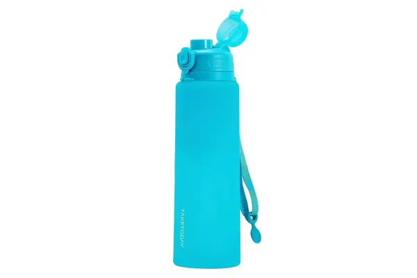TakeToday Collapsible 32oz Silicone Water Bottle