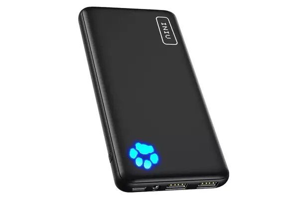 Amazon INIU Portable Charger, Slimmest 10000mAh 5V/3A Power Bank