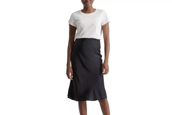 Quince 100% Washable Silk Skirt