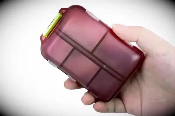 Amazon 1 Pc Travel Pill Organizer