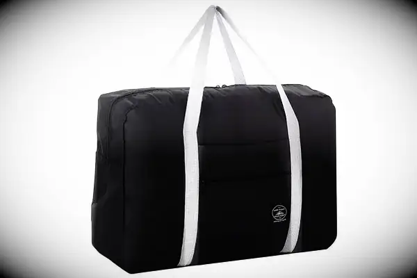 Amazon Generic Black Duffel Bag