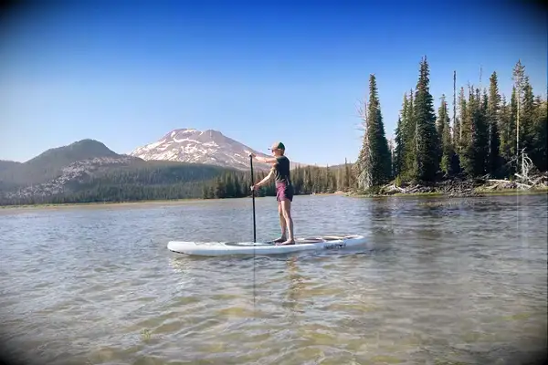 serene life inflatable paddle board