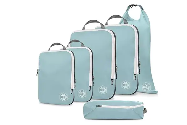 Amazon TRIPPED Travel Gear Compression Packing Cubes