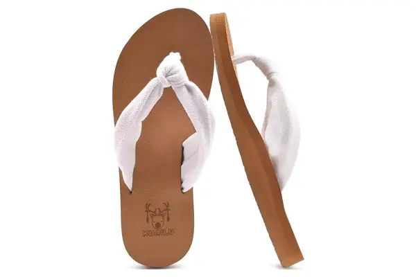 KuaiLu Flip Flops for Women with Arch Support Yoga