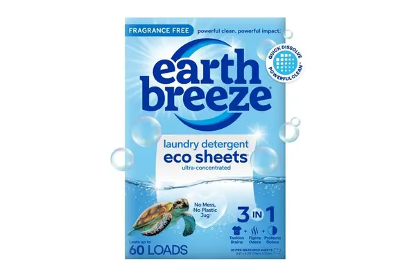 Amazon Earth Breeze Laundry Detergent Sheets