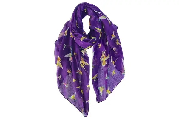 GERINLY Lightweight Printed Cotton Scarf