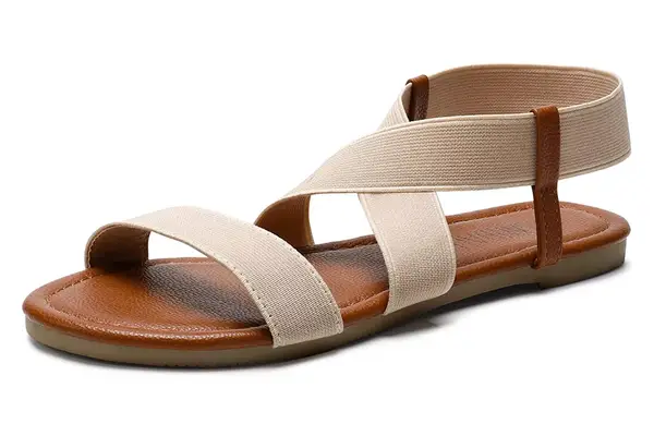 Sandalup Elastic Flat Sandals