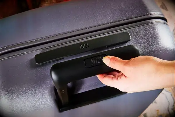 Handle of July Checked Plus Light suitcase